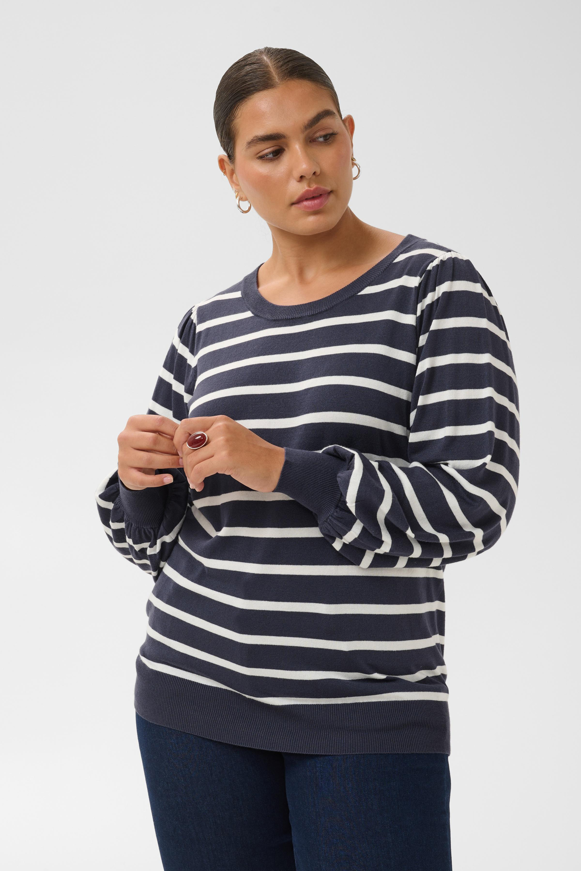 Pullover tricoté, KAFFE CURVE