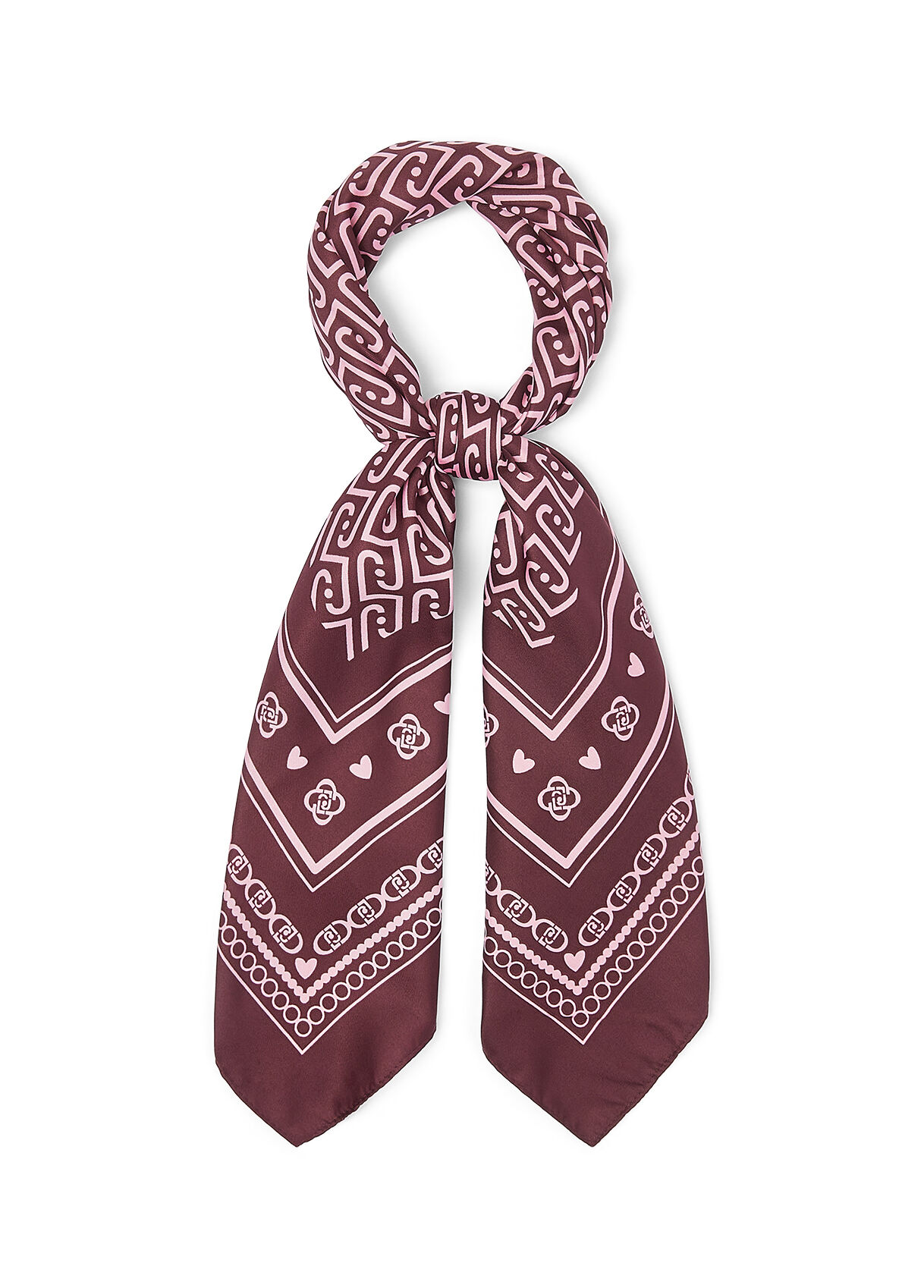 Foulard grand format avec logo monogramme, LIU JO