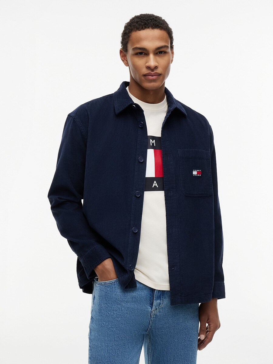 Surchemise en velours côtelé, TOMMY JEANS