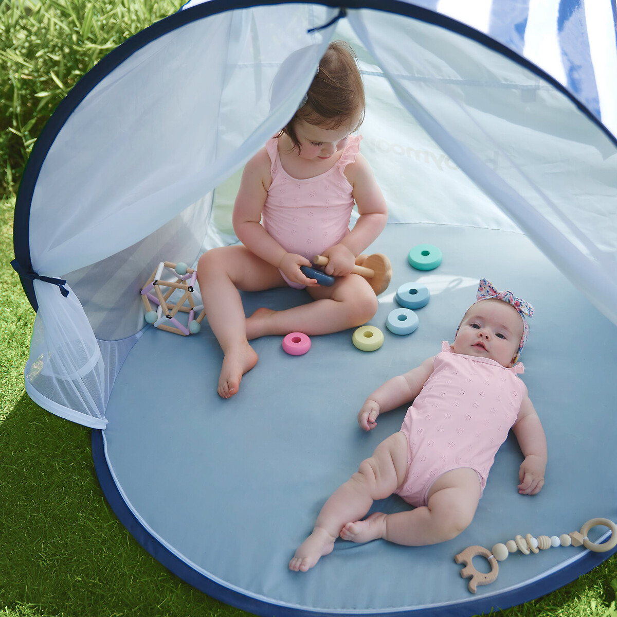Tente Anti Uv Haute Protection 50 Babymoov Raye Mariniere La Redoute