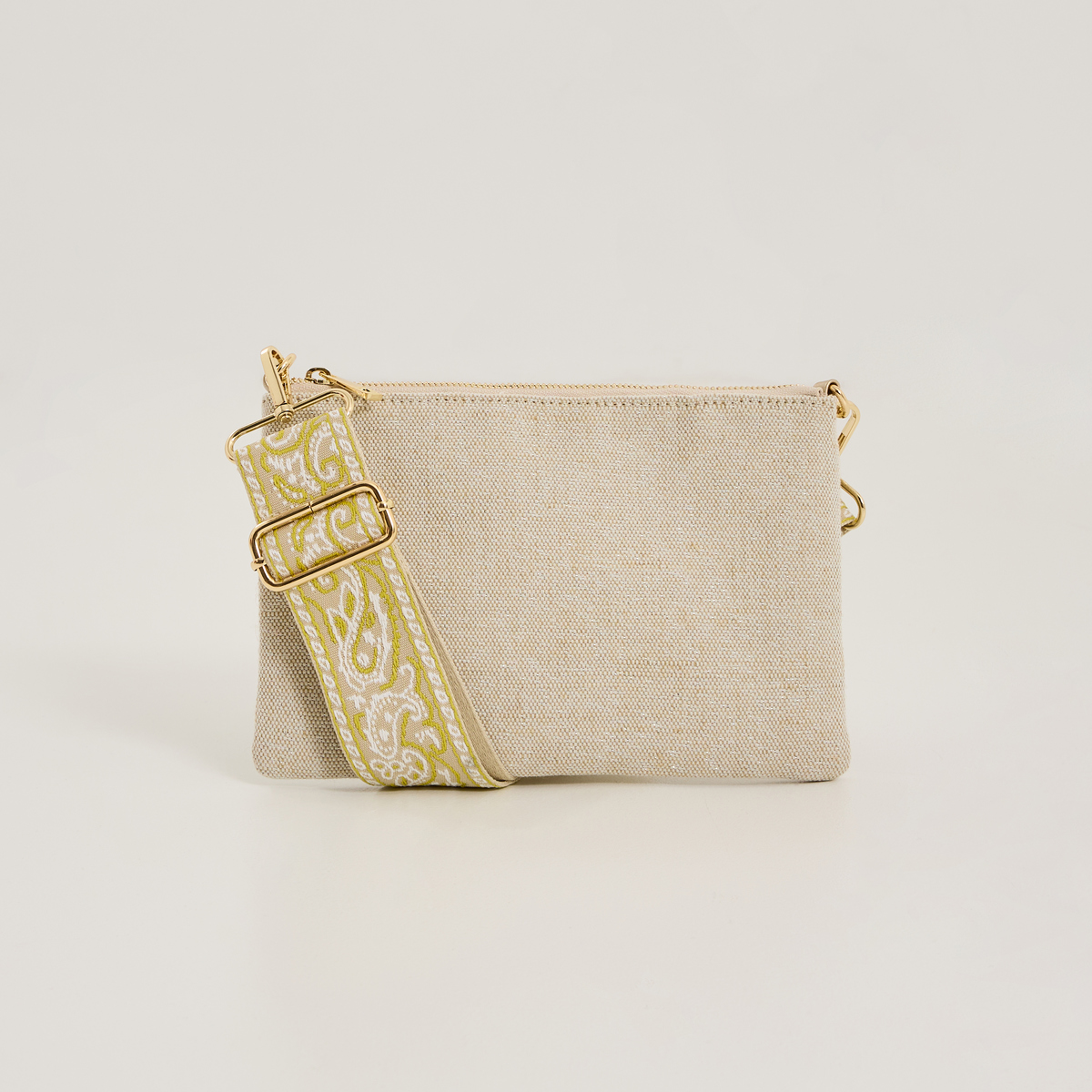 Pochette brillante avec sangle, GRAIN DE MALICE