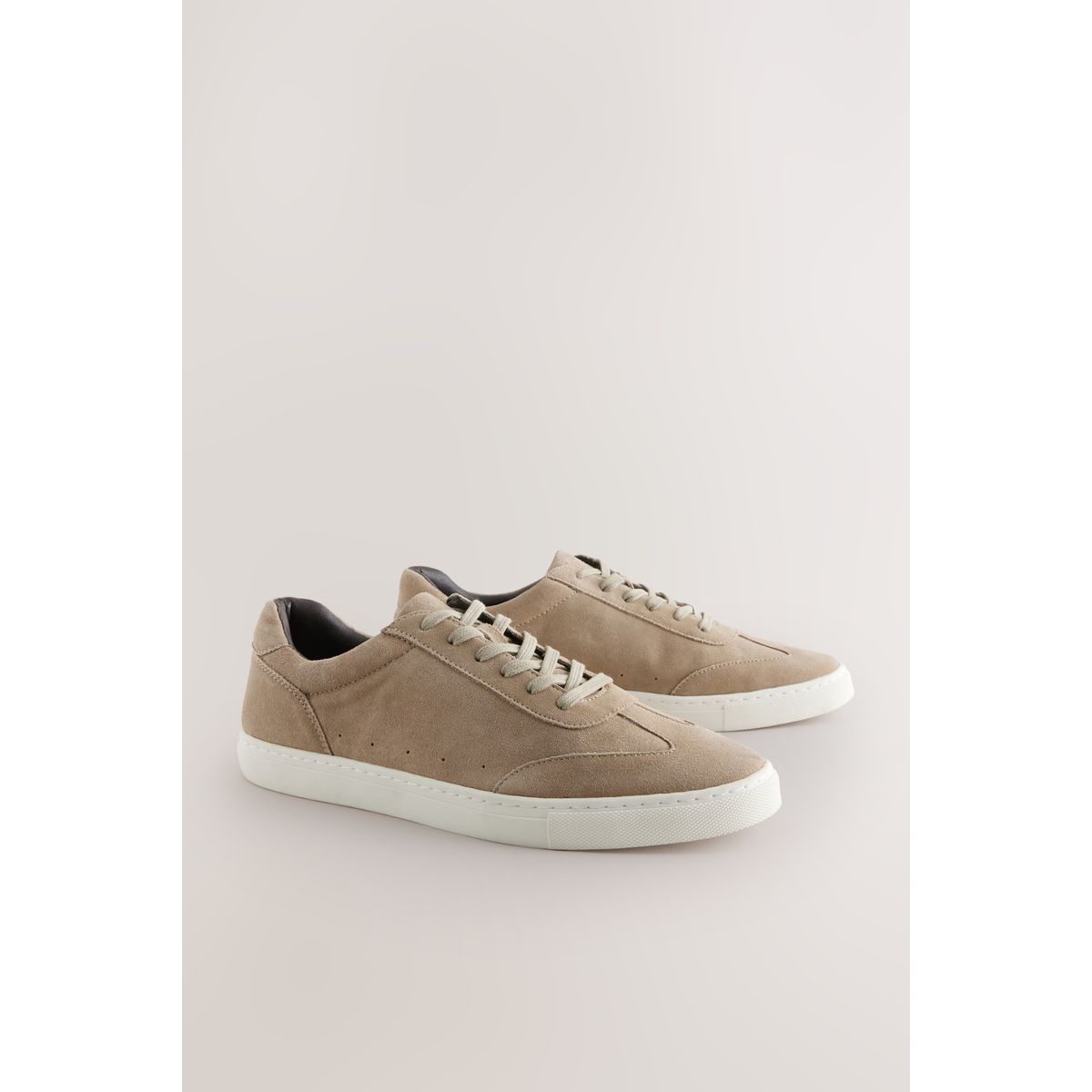 Baskets habillées en daim, NEXT