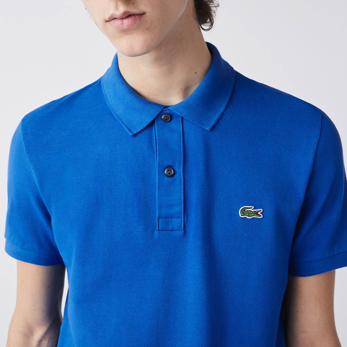 lacoste polo royal blue