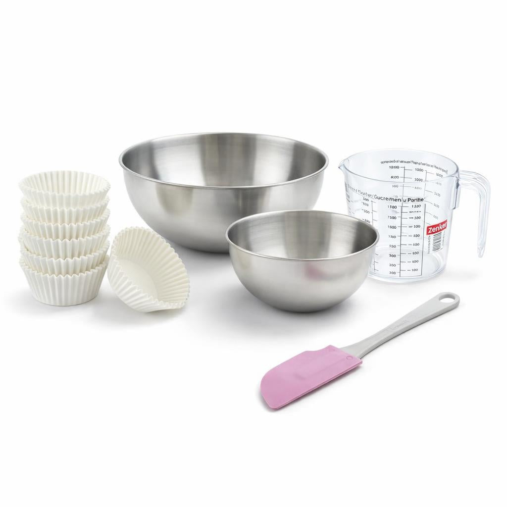 Set de 79 ustensiles de pâtisserie moules à muffins NATURE FSC, ZENKER