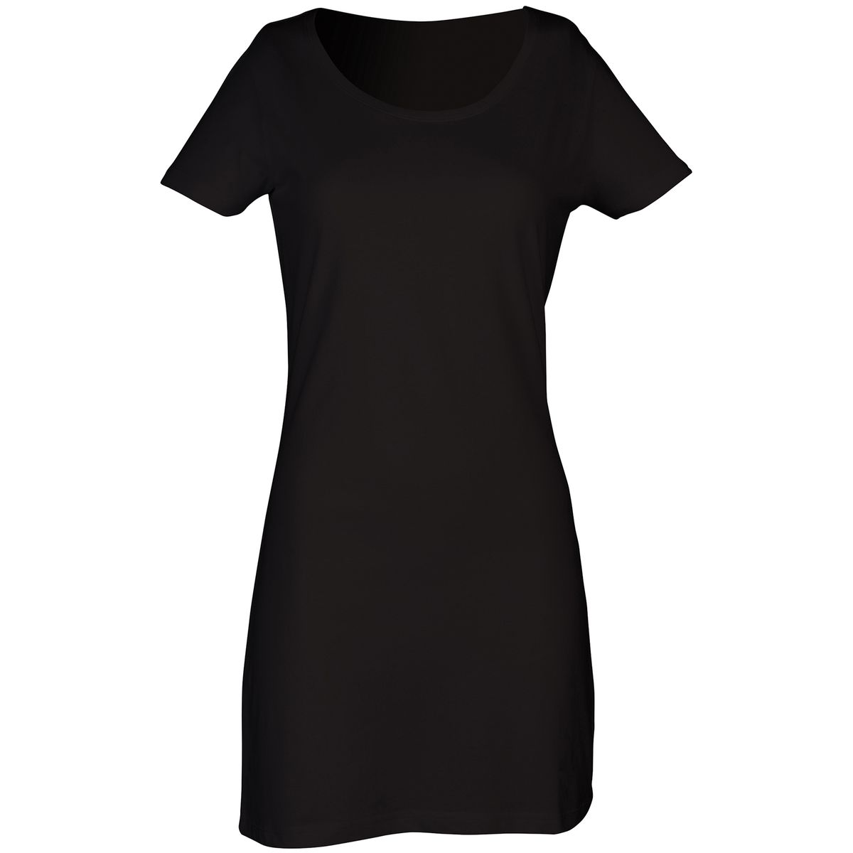 Robe t shirt noire La Redoute