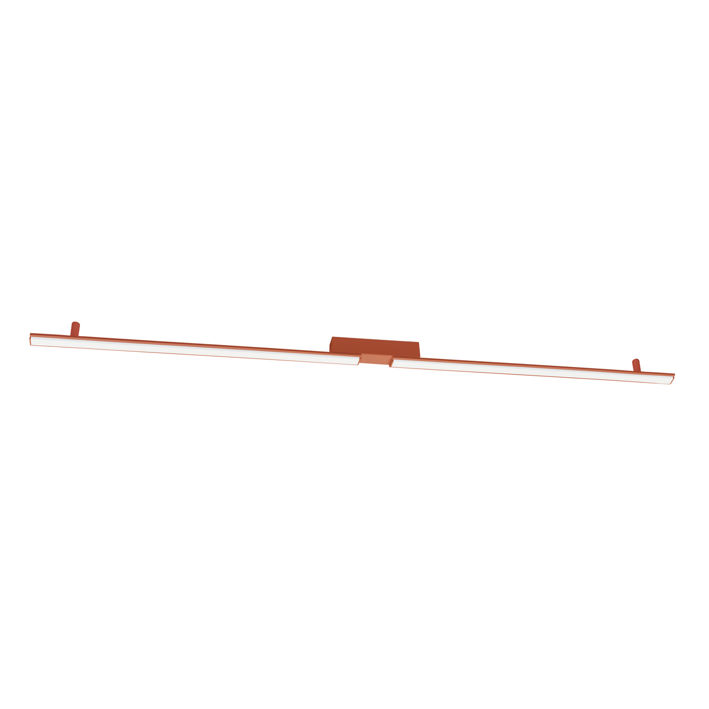 Plafonnier Aluminium Ocre Rouge LED 2 Lagom, EDEN