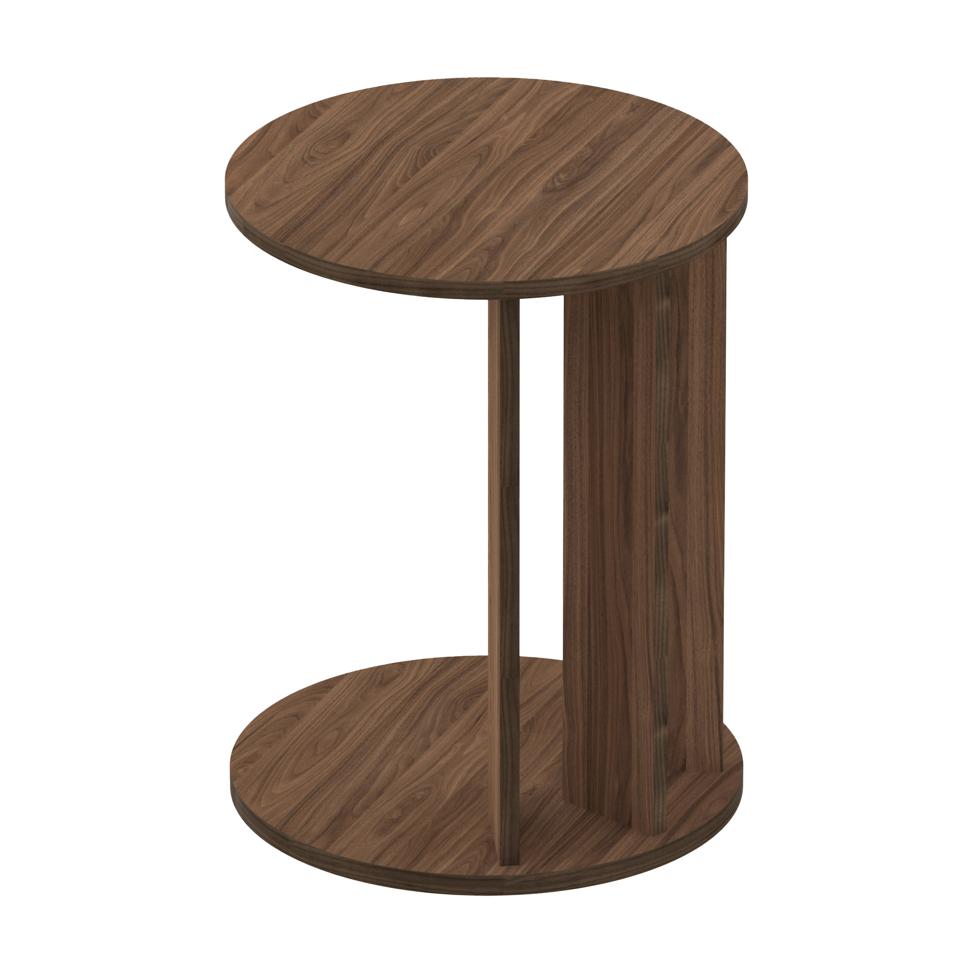 Table d'appoint ronde bois - NORA, CAMIF
