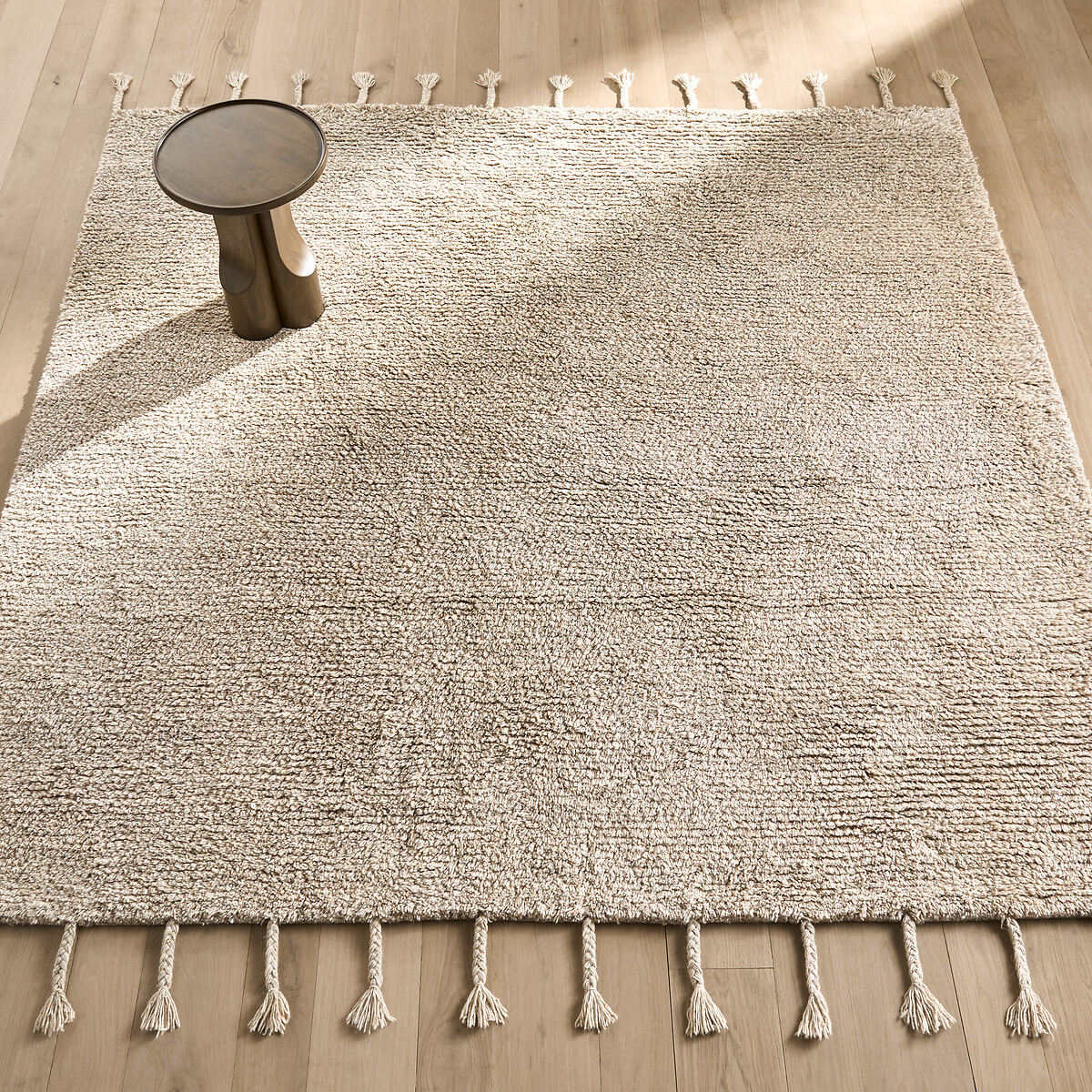 Neroli Hand Knotted Square Wool Rug
