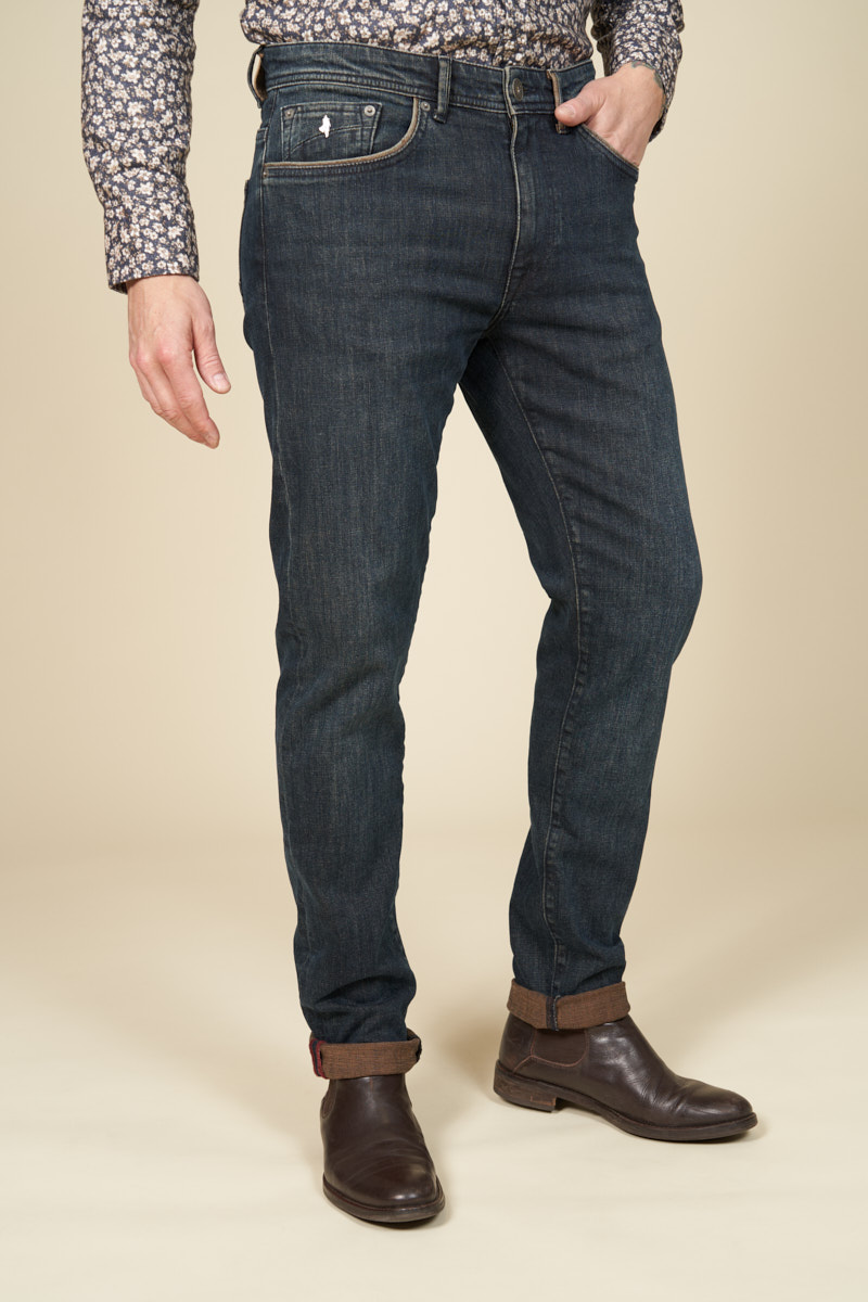 Jean stretch stone regular tapered, MCS