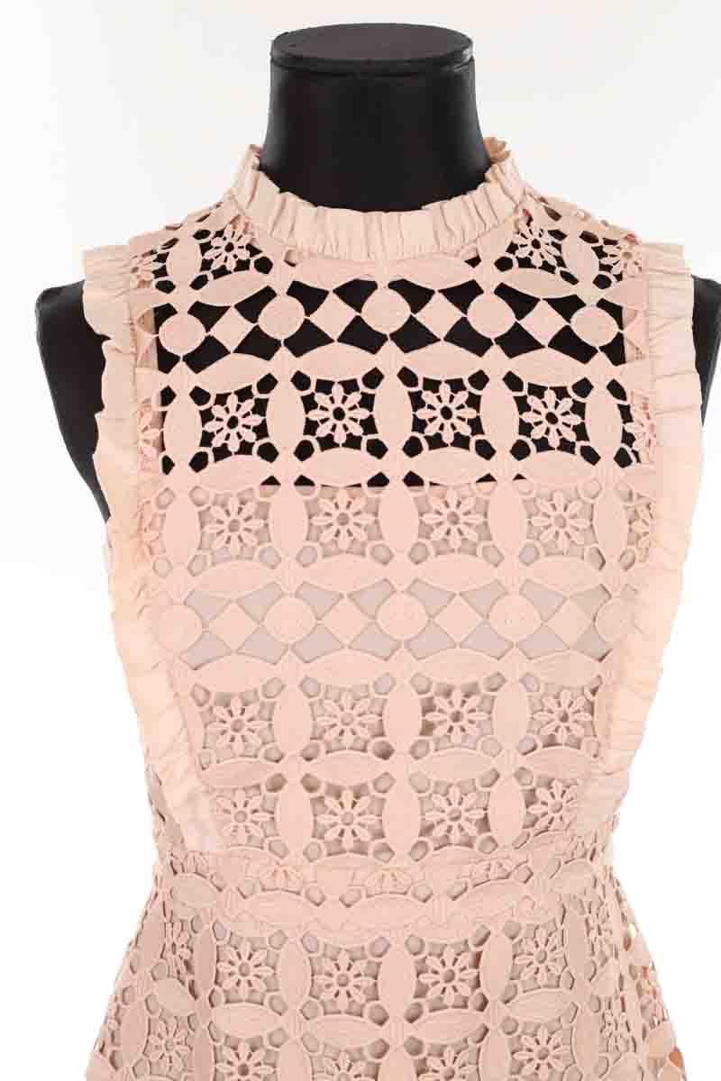 Robe tres bon etat rose Sandro La Redoute
