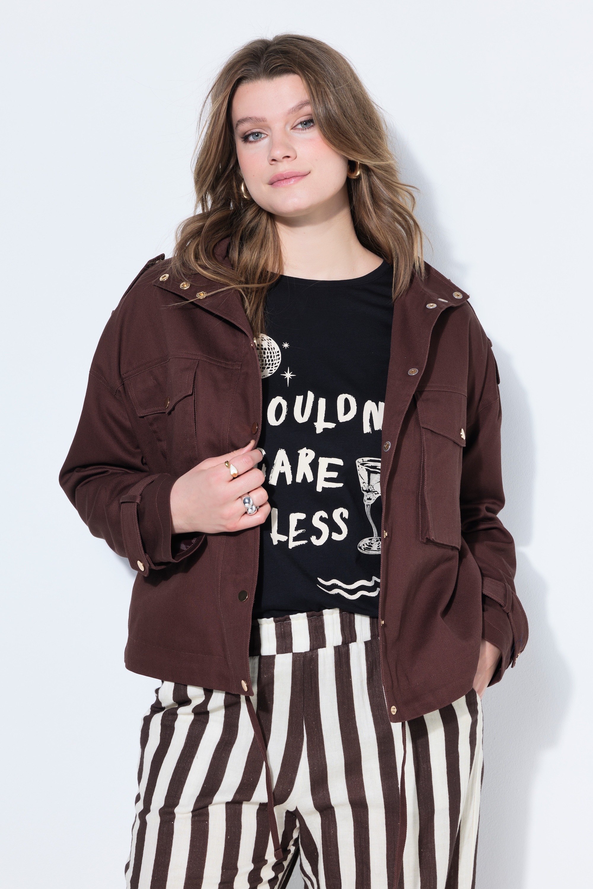 Veste utility oversize, grandes poches, STUDIO UNTOLD