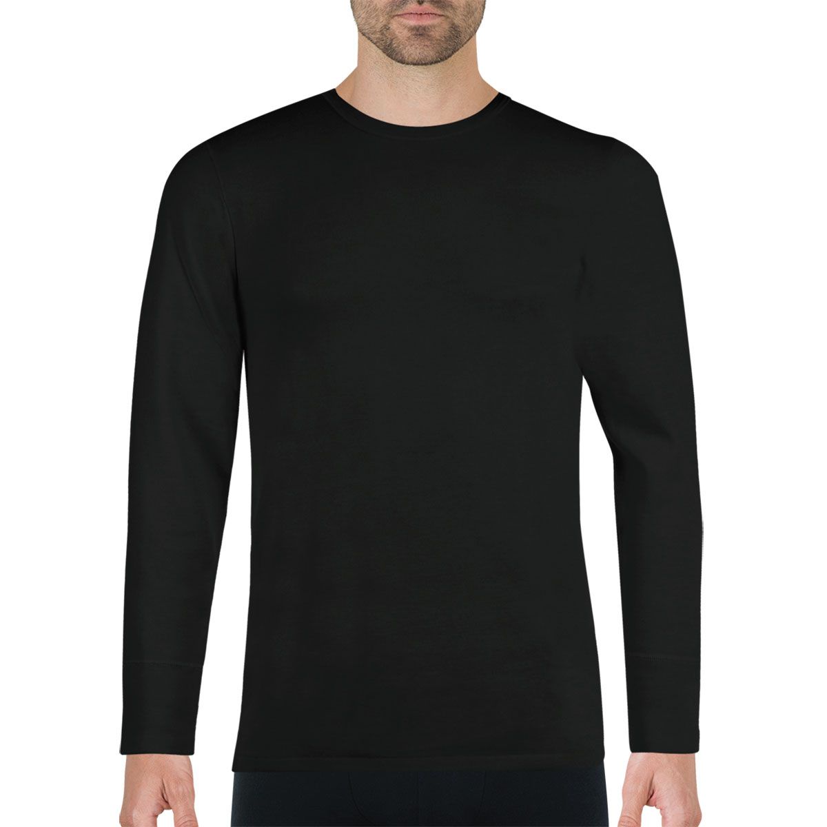 Tee shirt col rond manches longues LIGNE CHAUDE