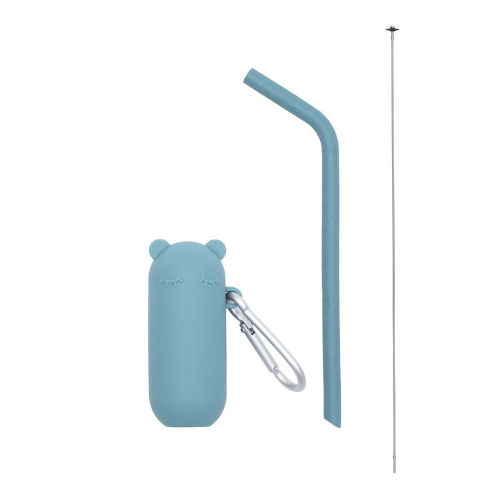 Image 0 Paille en silicone avec étui WE MIGHT BE TINY Paille en silicone avec étui WE MIGHT BE TINY image 0