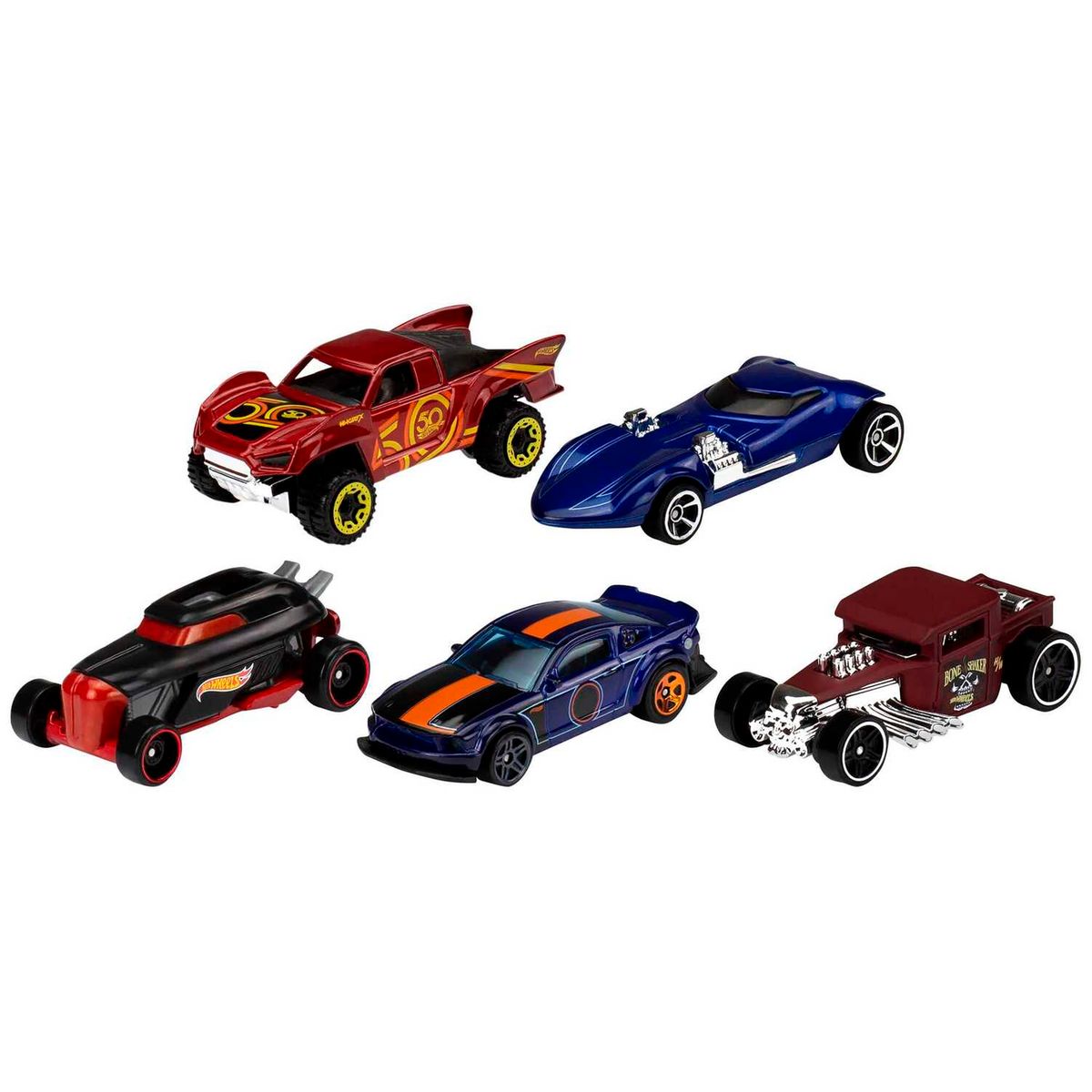Hot Wheels Coffret 3 véhicules, jouet pour enfant de petites