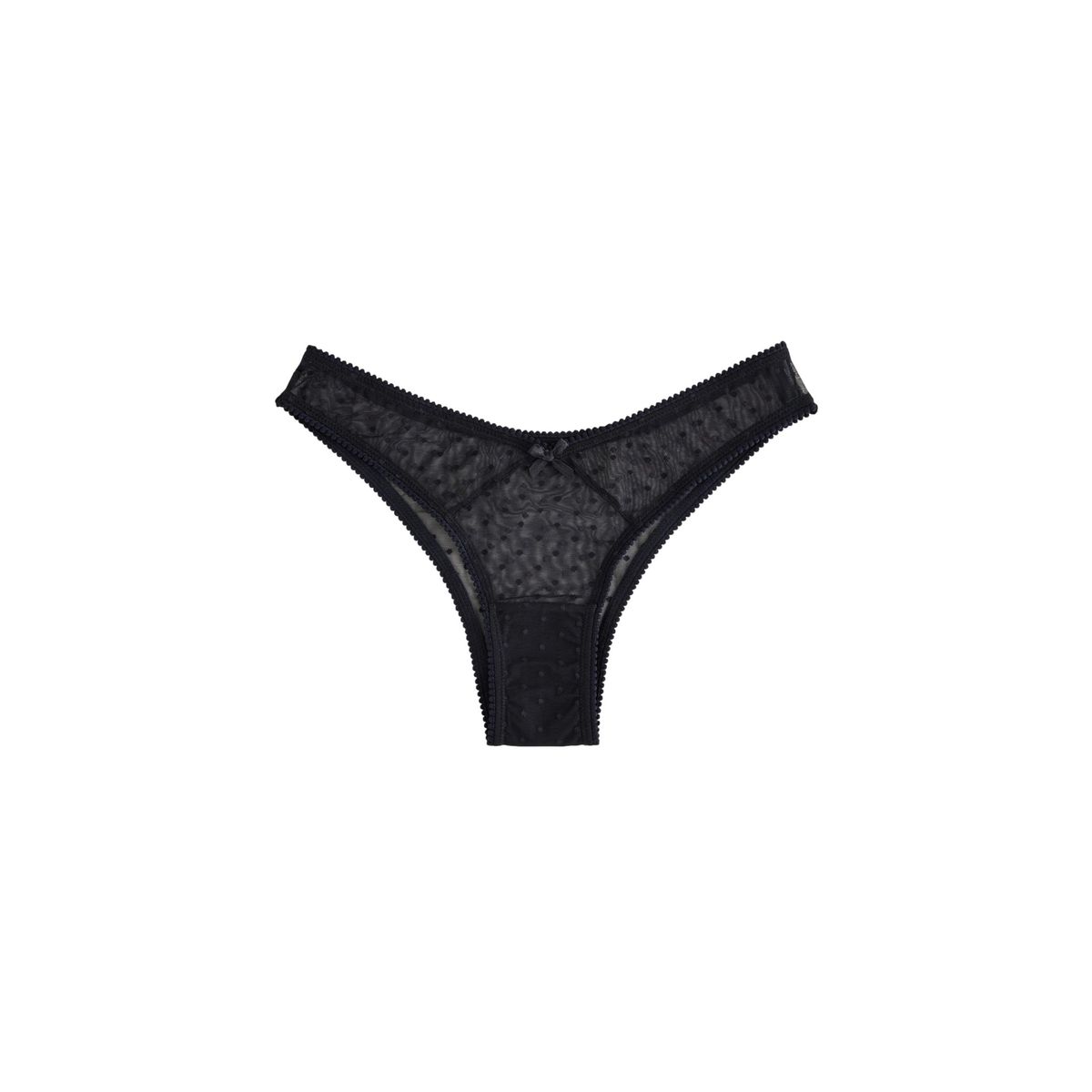 Culotte en mesh à pois, NEXT