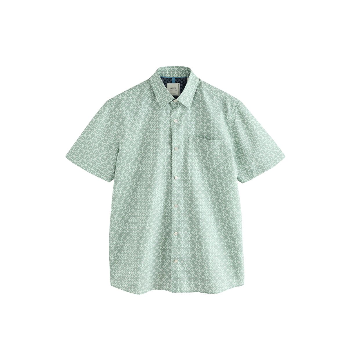Chemise oxford imprimée à manches courtes, NEXT