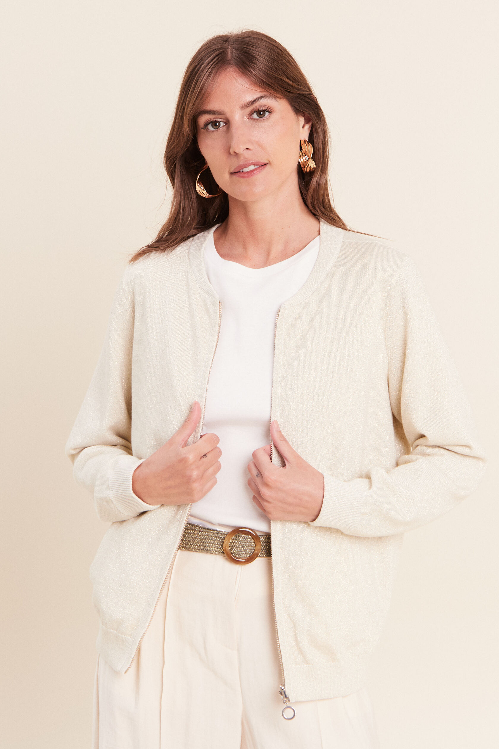 Gilet manches longues ajouré, BREAL