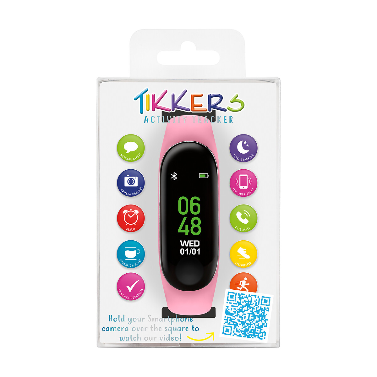 Tikkers pink unicorn best sale smart activity tracker watch