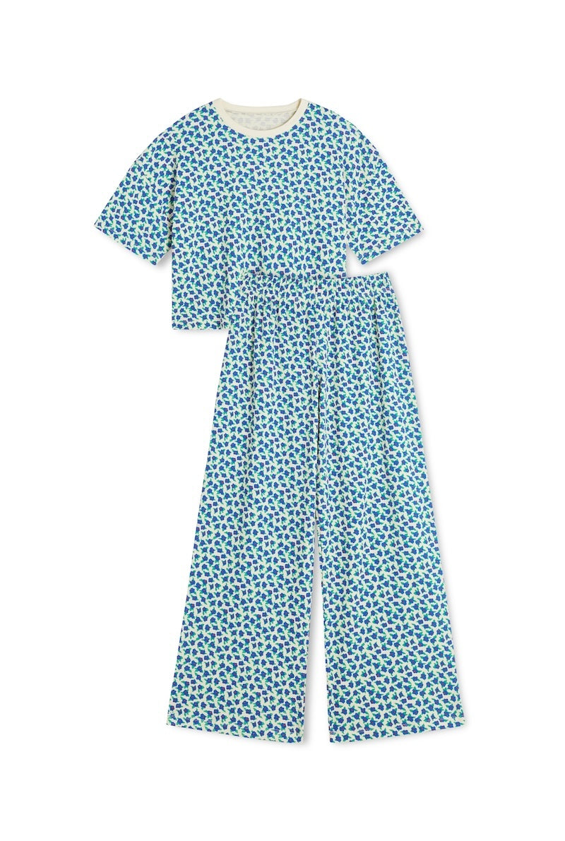 Pyjama Long Gaufré Coton BIO, WE ARE JOLIES