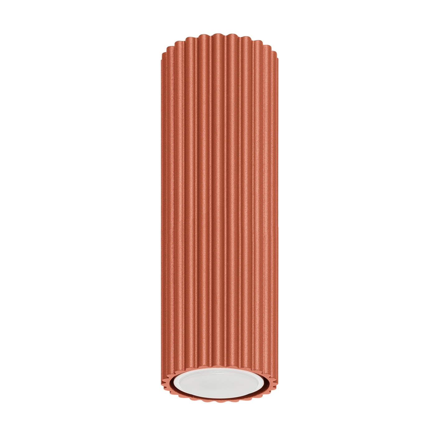 Plafonnier Aluminium Ocre Rouge GU10 1 Karbon 20, EDEN