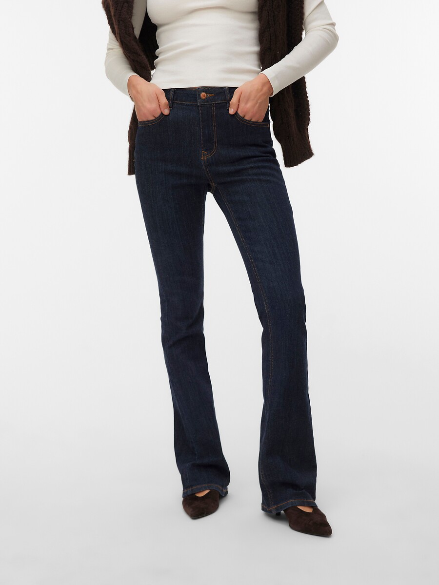Jeans Flare, vita standard, VERO MODA