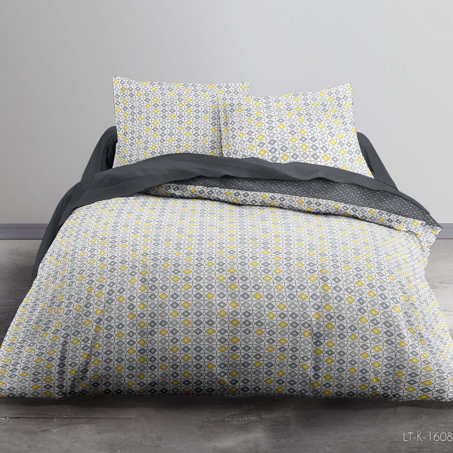housse de couette avec taie(s) en coton, GRAPH, C DESIGN HOME TEXTILE