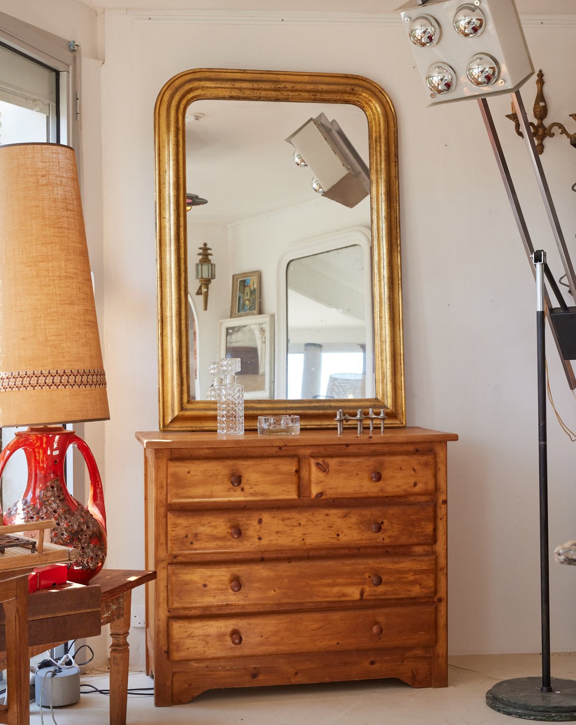 Commode en pin vintage Garance N°703 - Bon état, DEBONGOUT