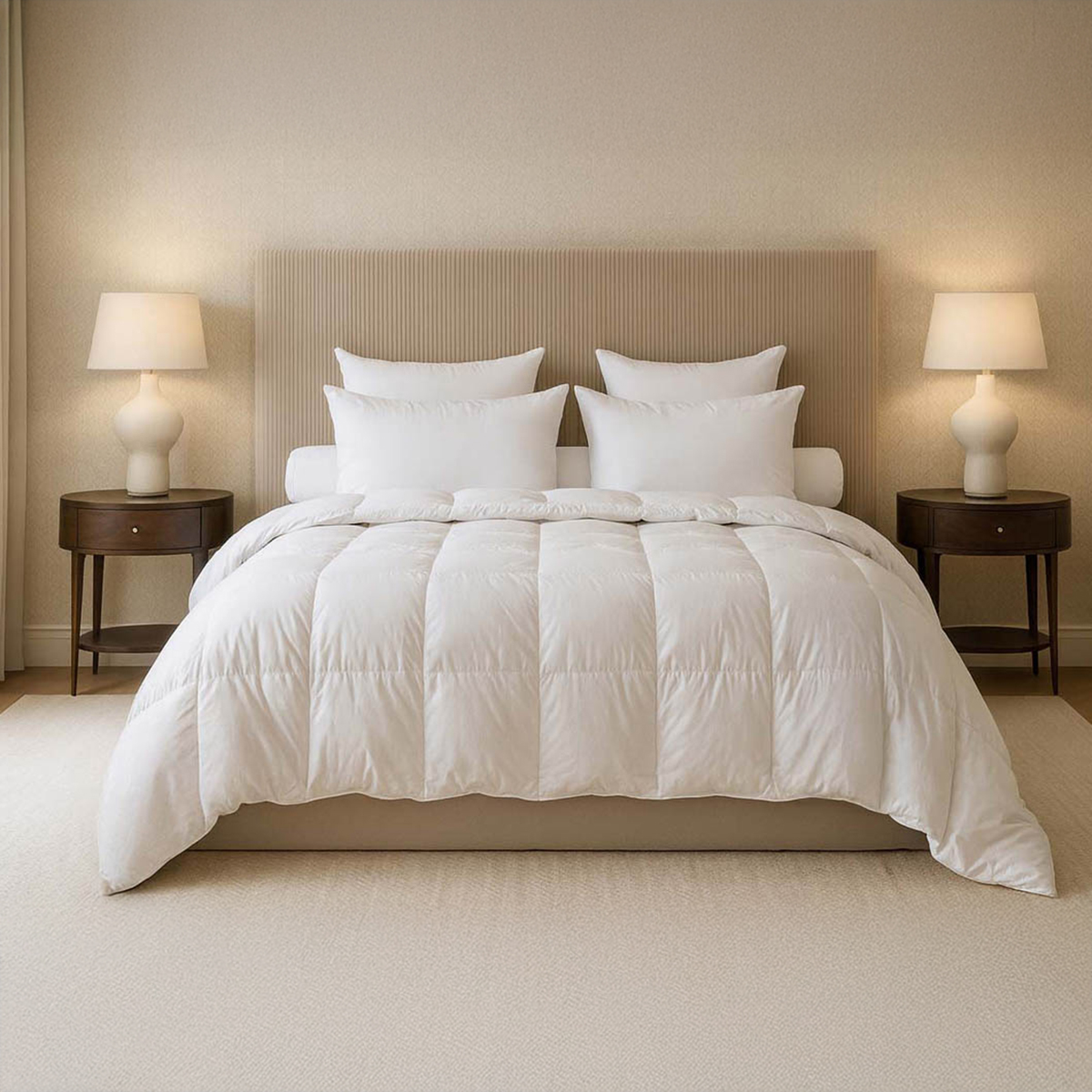 Couette Embellie - 30% duvet - Tempérée, DROUAULT