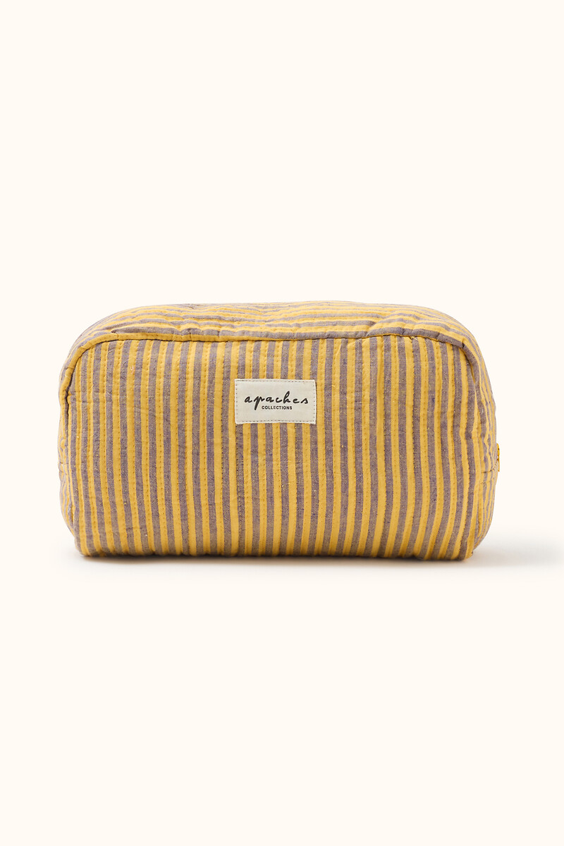 Gayane Striped Large Wash Bag, APACHES COLLECTIONS