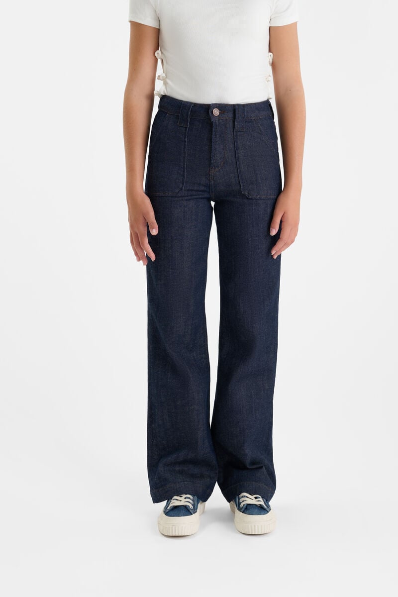 Jeans flare, longueur 34, LE TEMPS DES CERISES