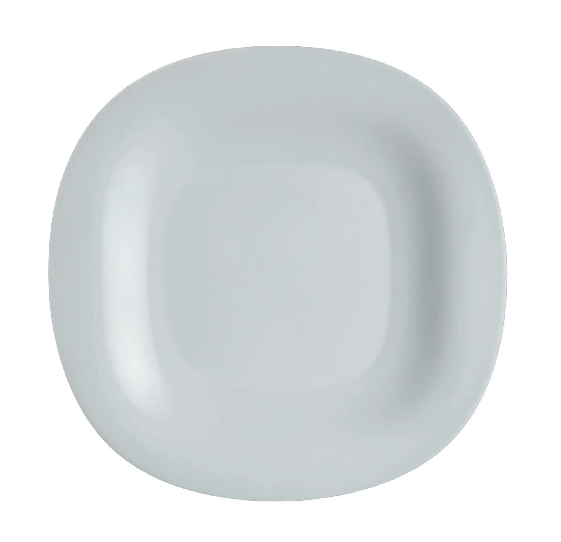 6 assiettes grises 29.1x27 cm -CARINE, LUMINARC