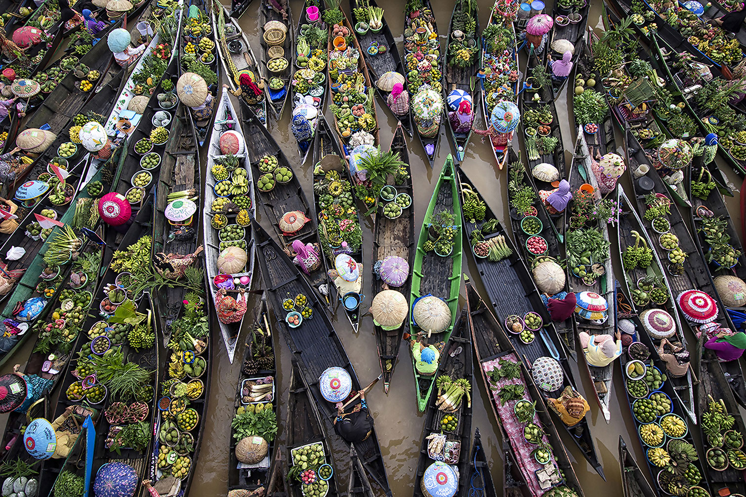 Tableau marché flottant, HEXOA