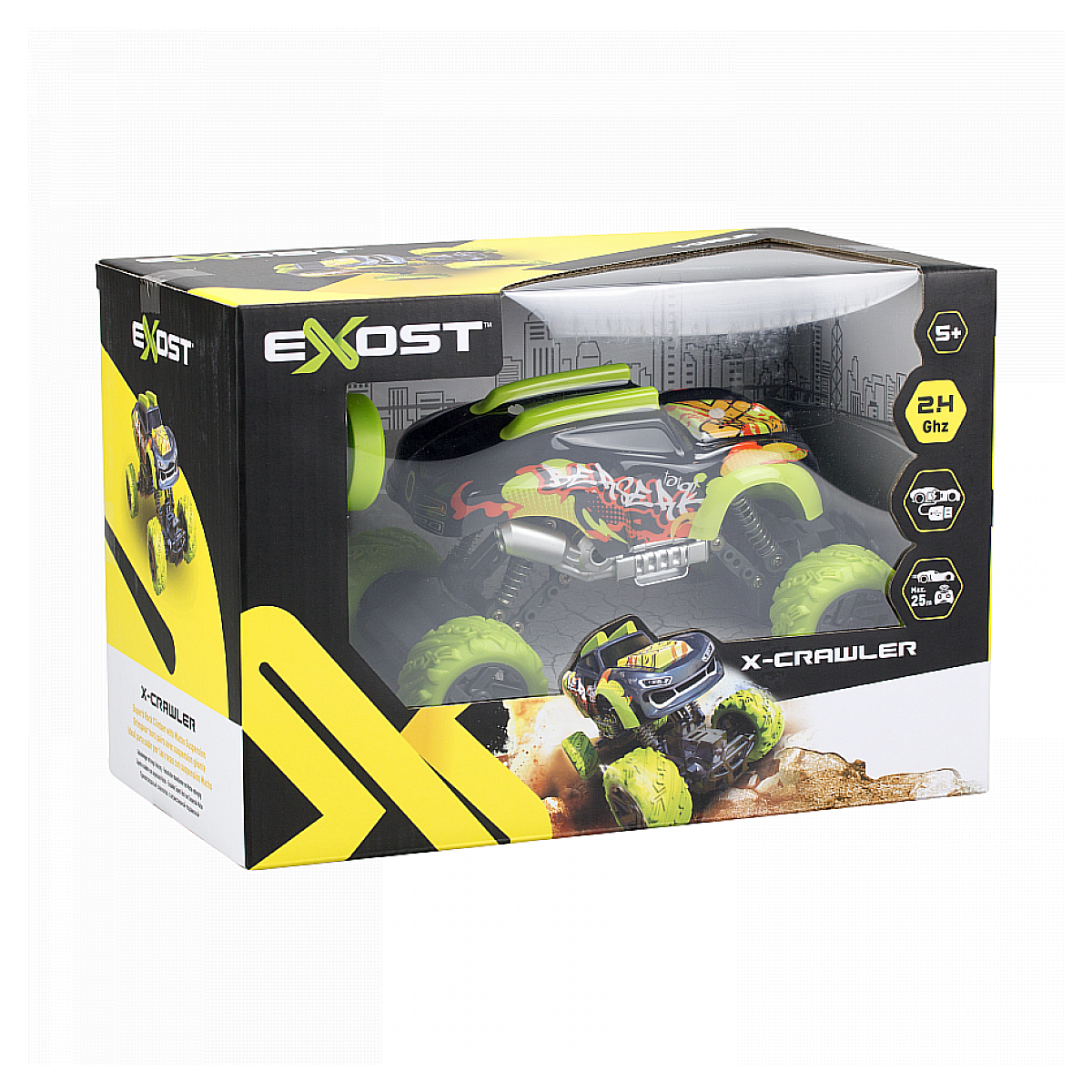 Exost x crawler 2.4ghz 1-24, SILVERIT