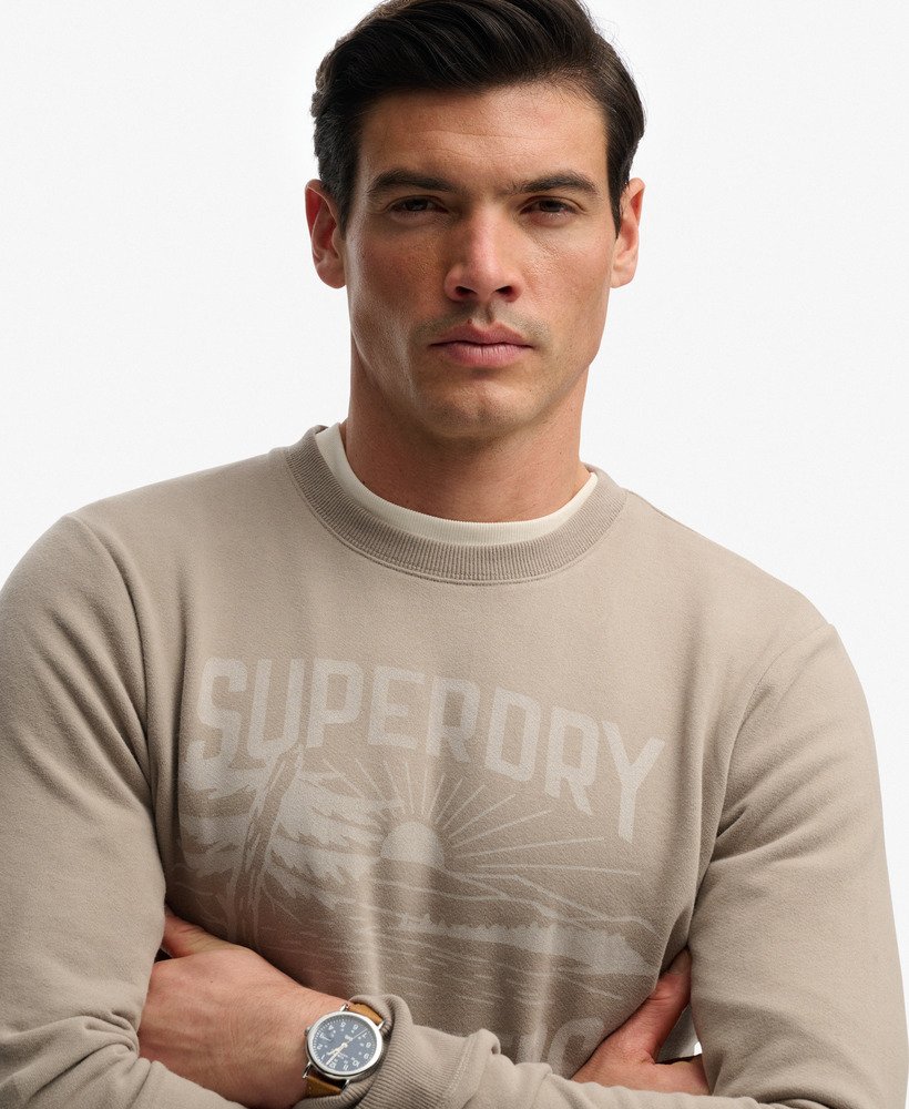 Sweatshirt Retro Outdoor Coupe Décontractée, SUPERDRY