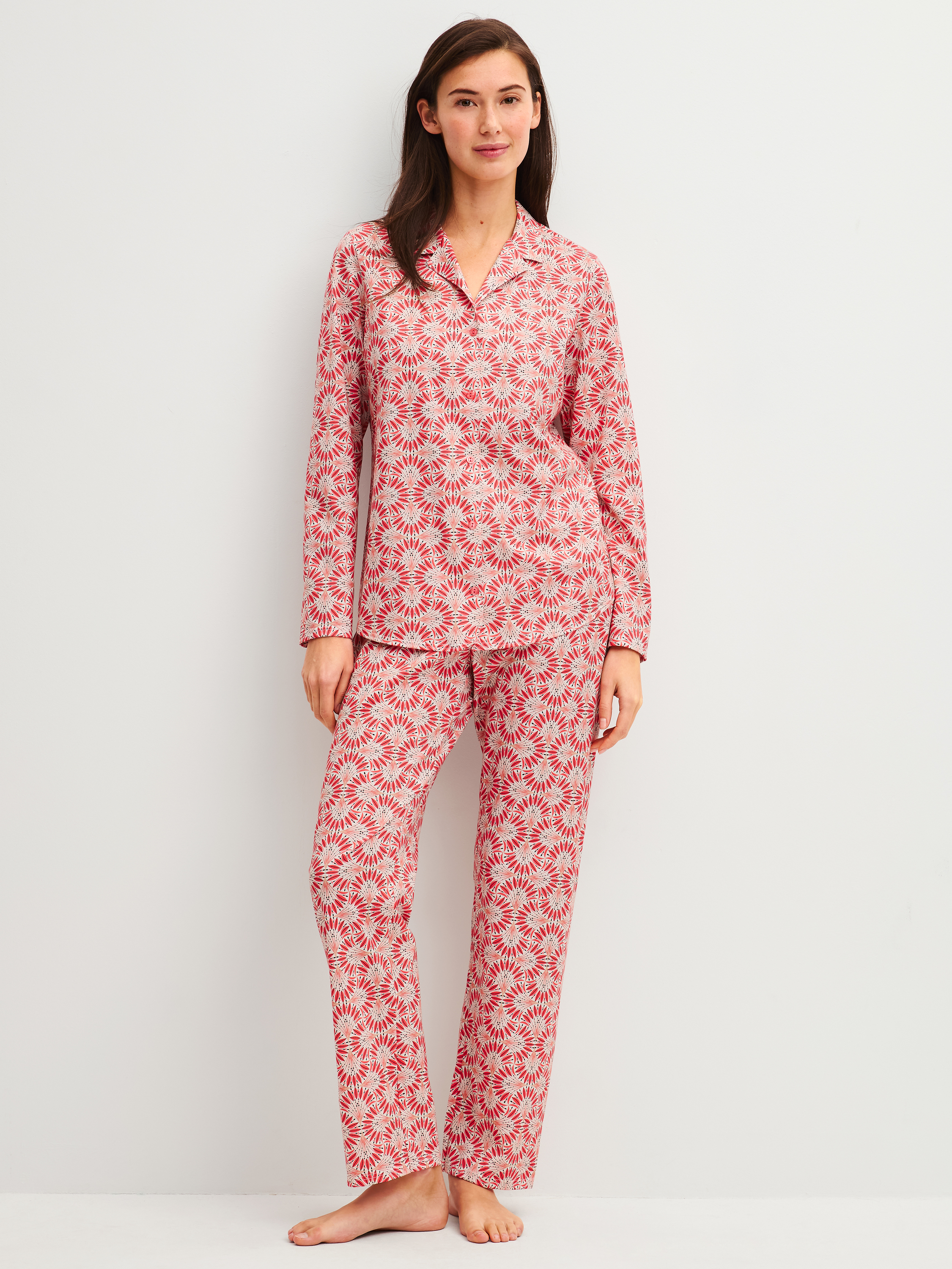 Pyjama à boutons manches longues Coton COTTON SPECIAL, CALIDA