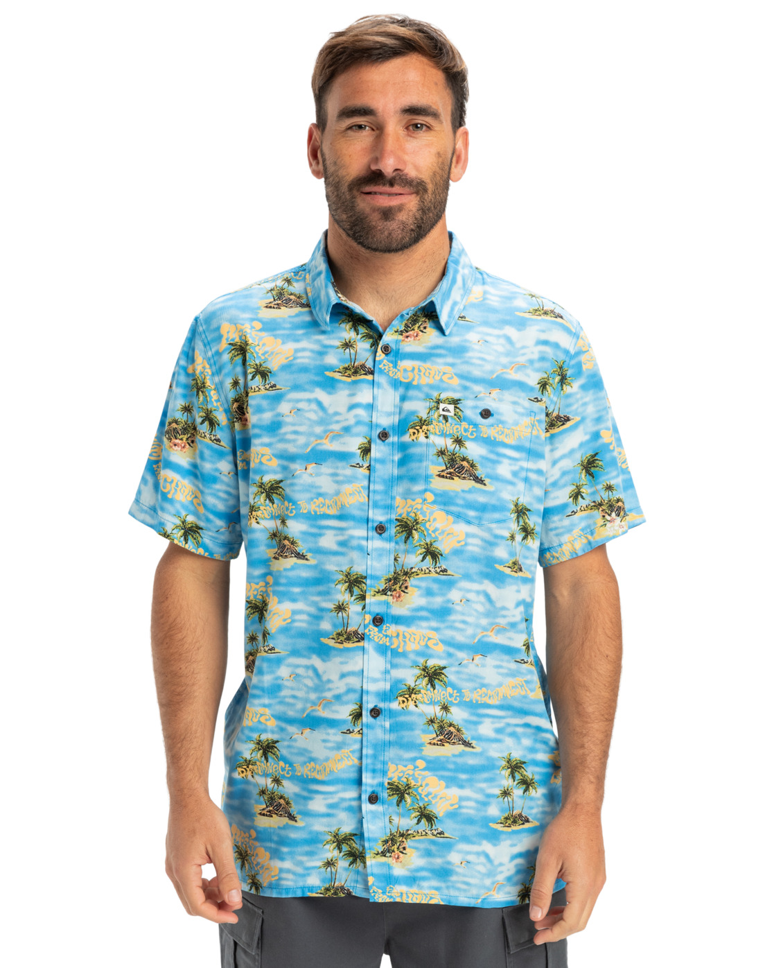 Chemise manches courtes SAFE PARADISE, QUIKSILVER