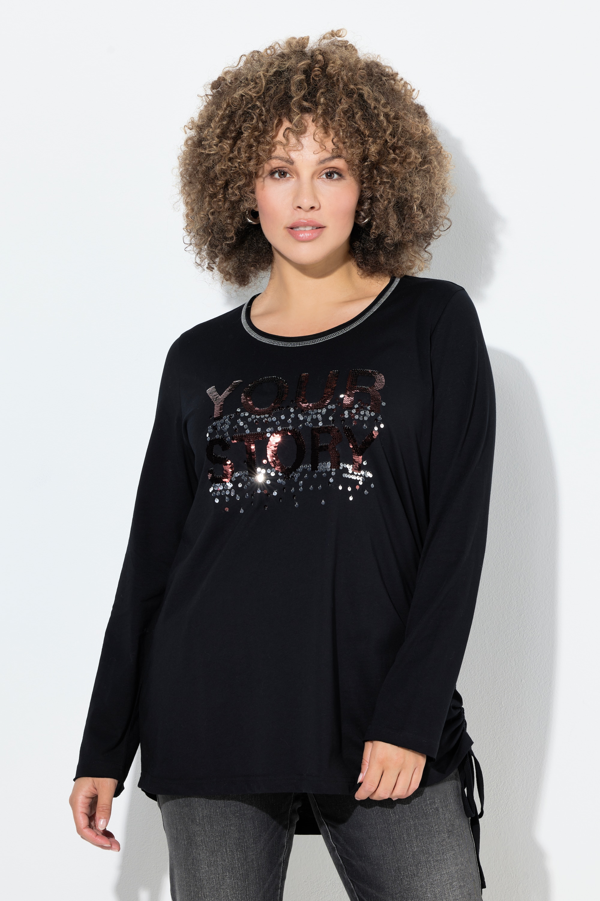 T-shirt Classic à col rond et manches, ULLA POPKEN