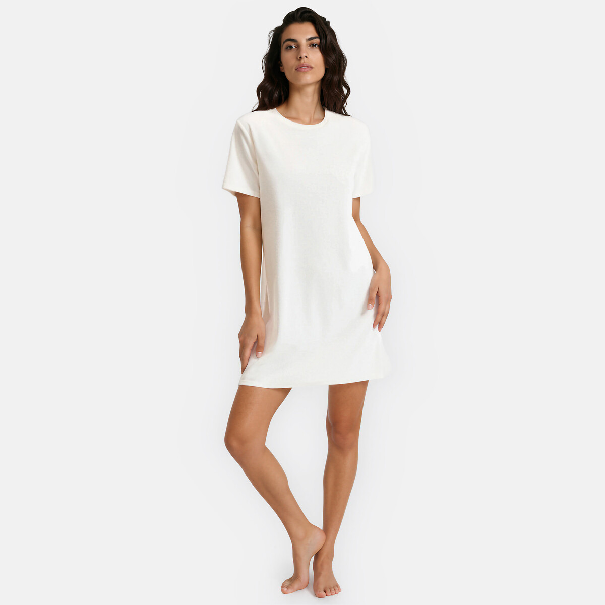 Camisón de tejido de rizo, LA REDOUTE COLLECTIONS