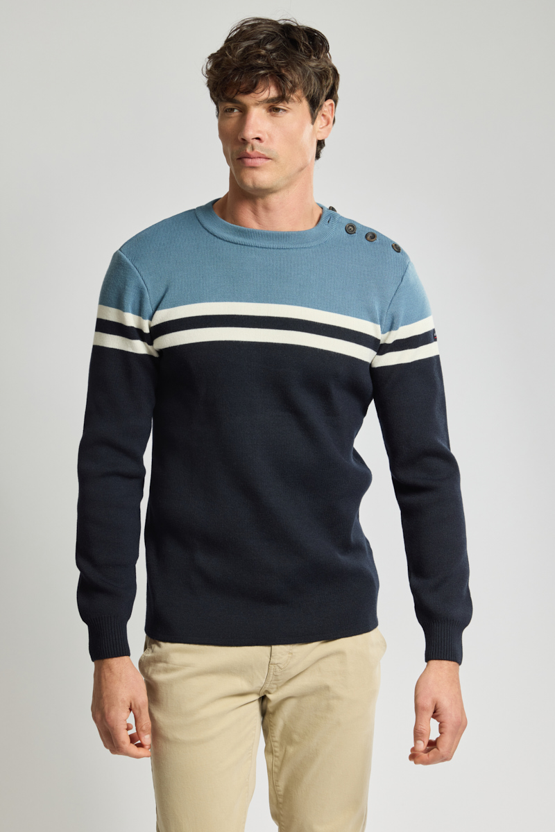 Pull rayé - laine, ARMOR-LUX