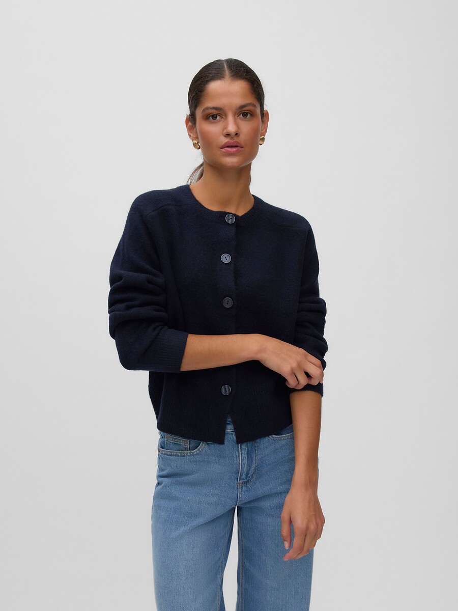 Gilet manches longues col rond, VERO MODA