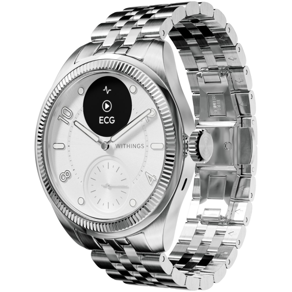 Montre santé Scanwatch Nova Brilliant 39mm Titanium, WITHINGS