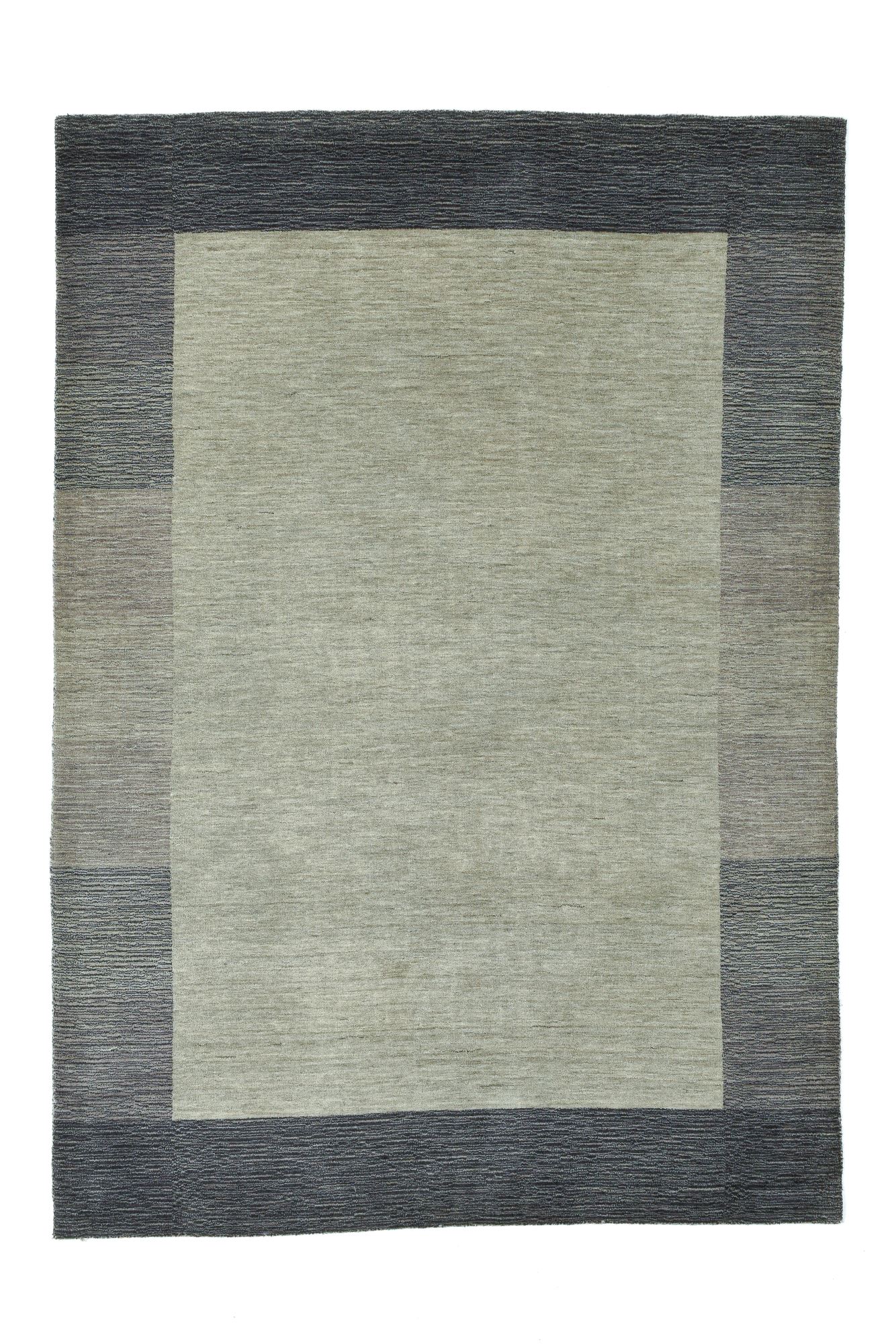 Tapis KIS tissé main 100% laine naturelle, THEKO