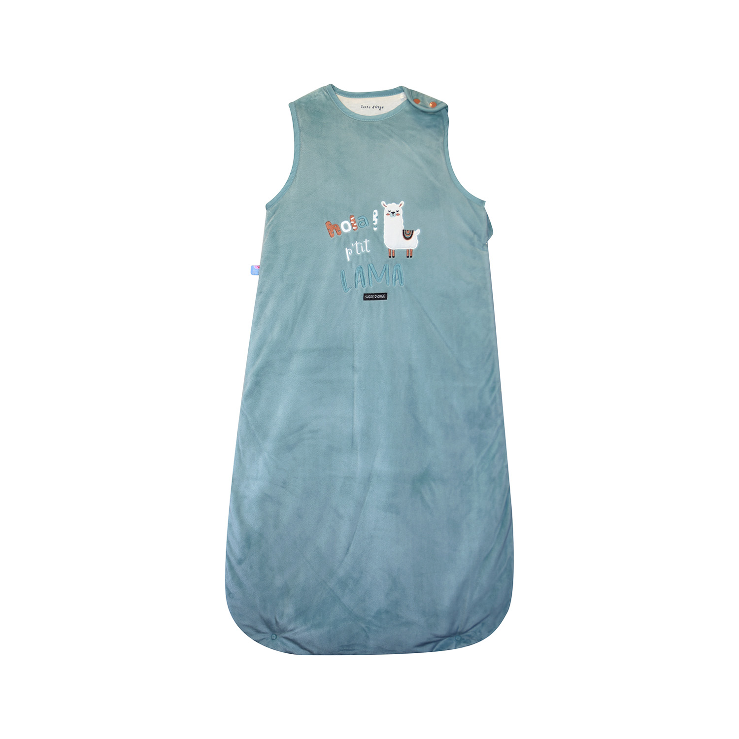 Gigoteuse 6/36m jeremy velours doux sans manches, SUCRE D'ORGE