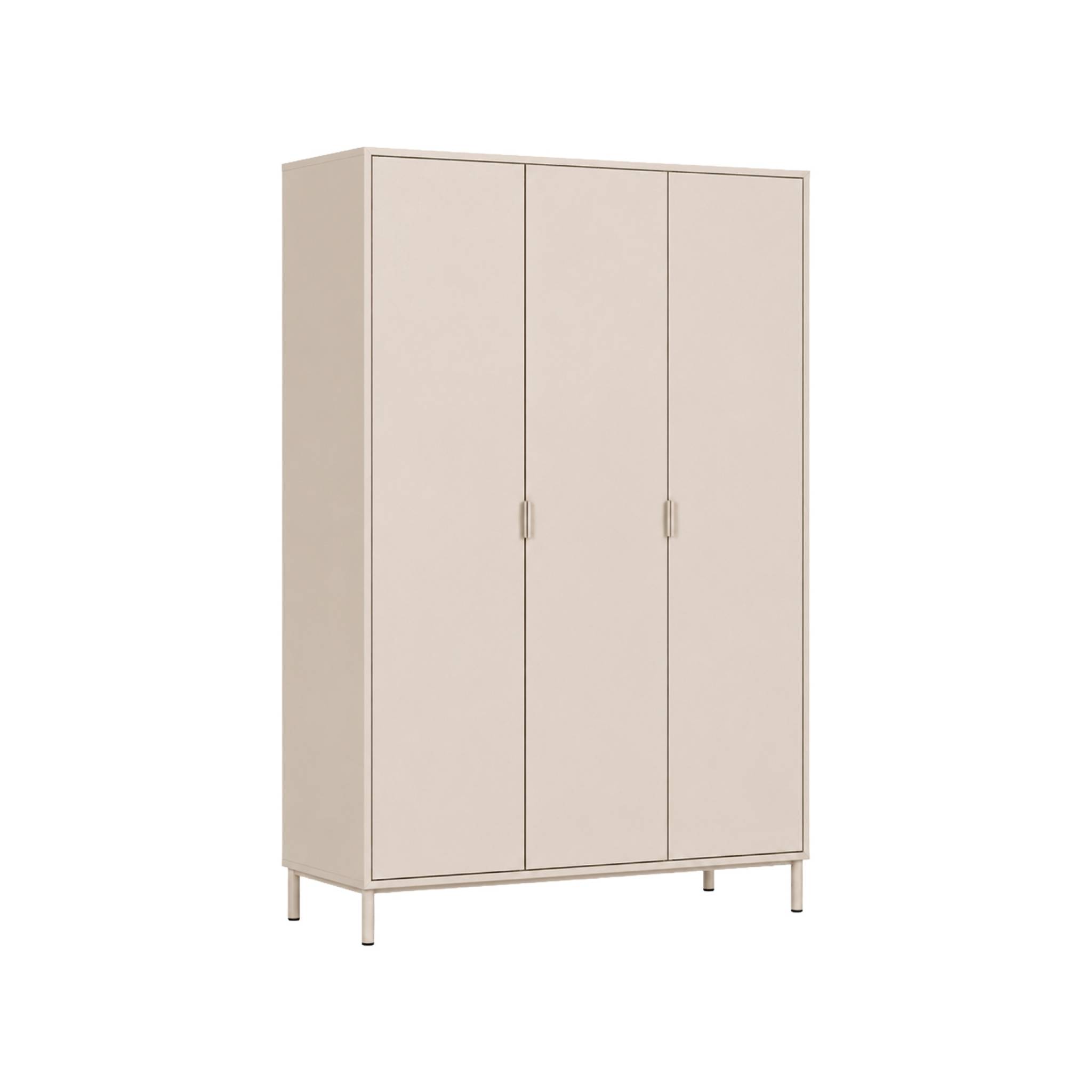 Dressing décor bois et métal 5 étagères 1 penderie ELLIE, SWEEEK