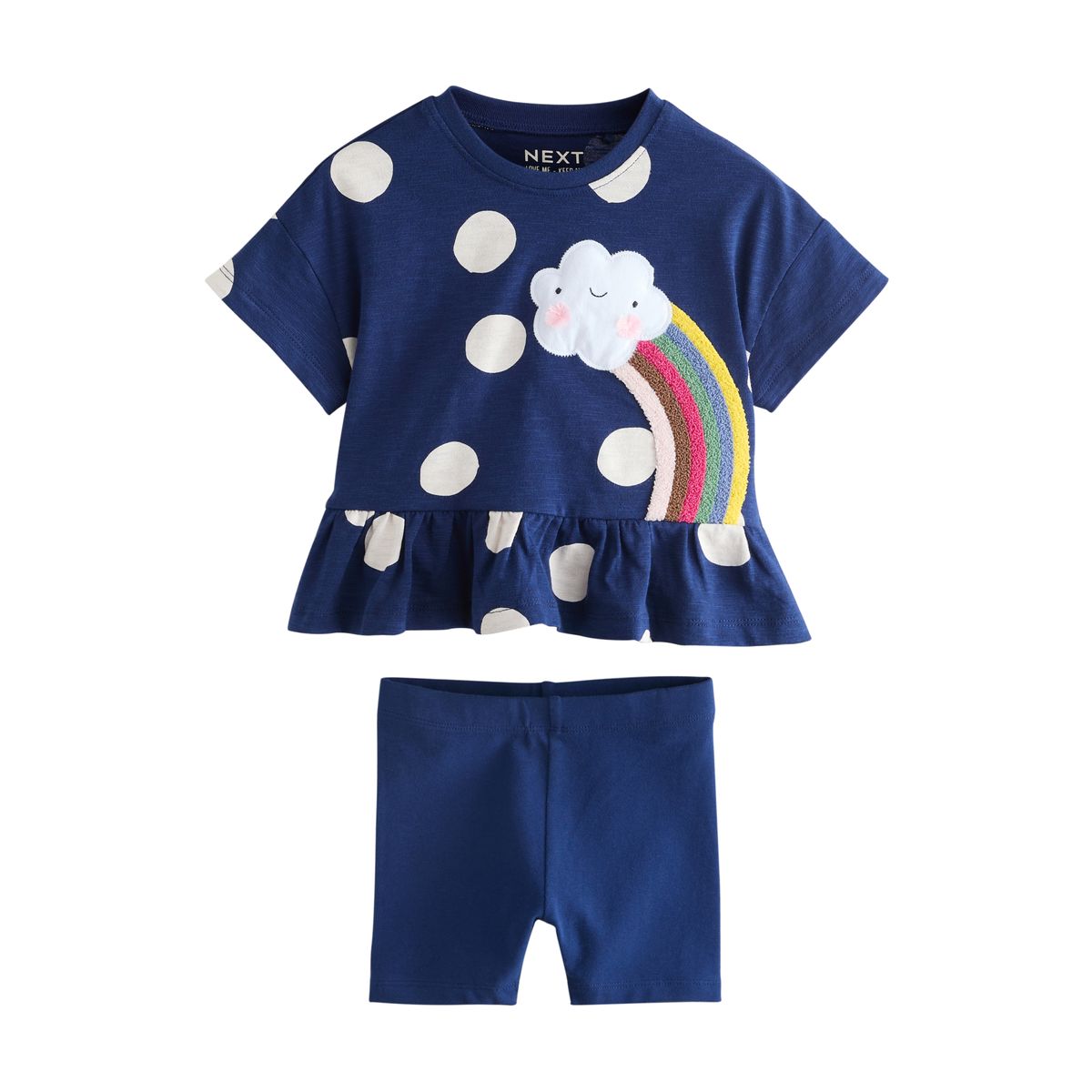 Ensemble short cycliste et haut à basque, NEXT