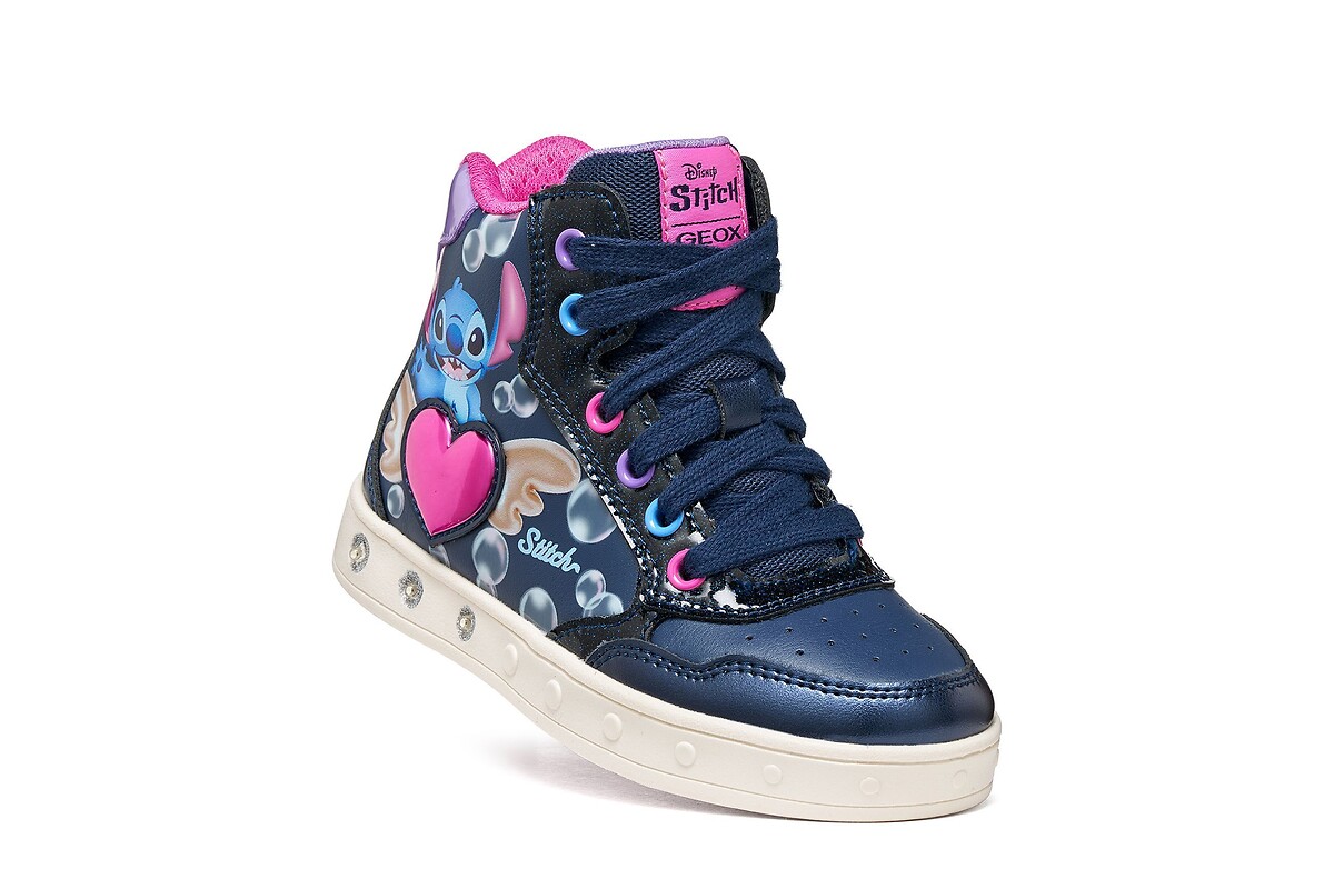 GEOX Zapatillas de caña alta con LED, SKYLIN x LILO & STITCH — photo 4