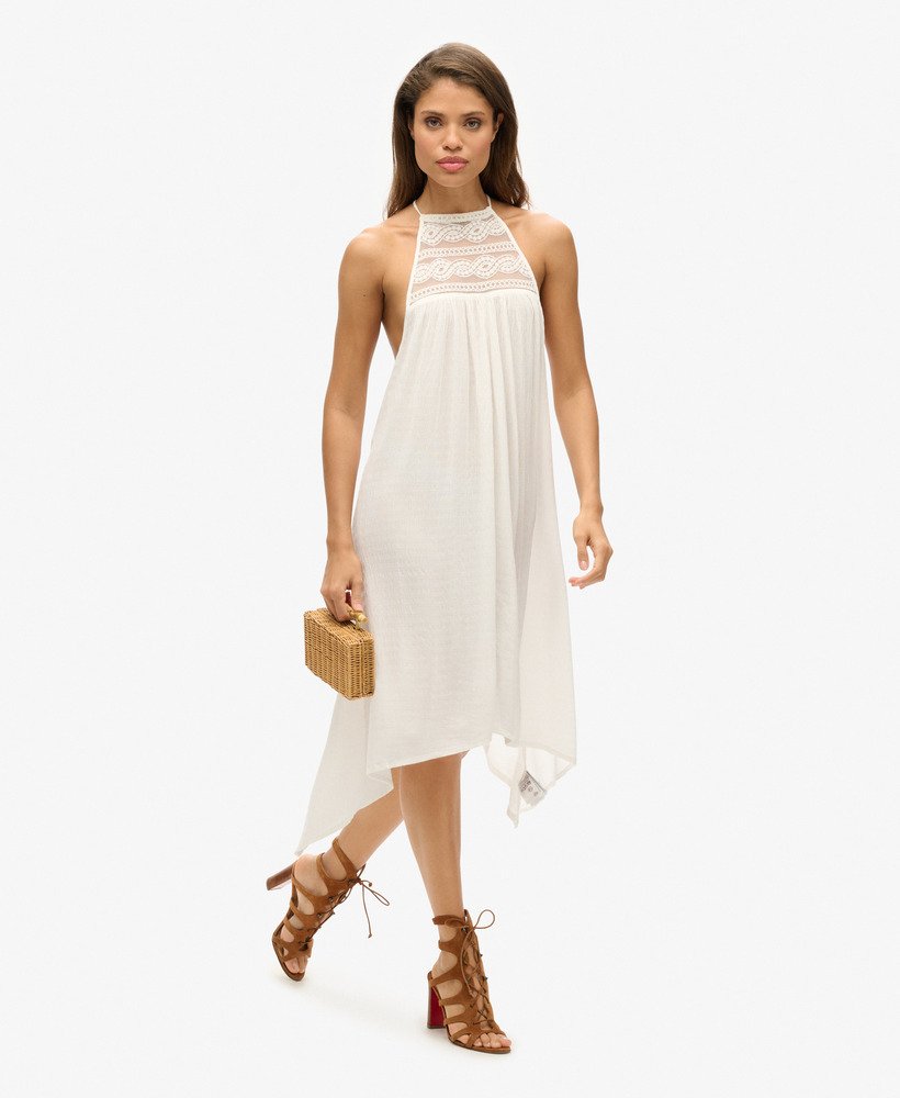 Robe mi-longue dos nu Ibiza, SUPERDRY
