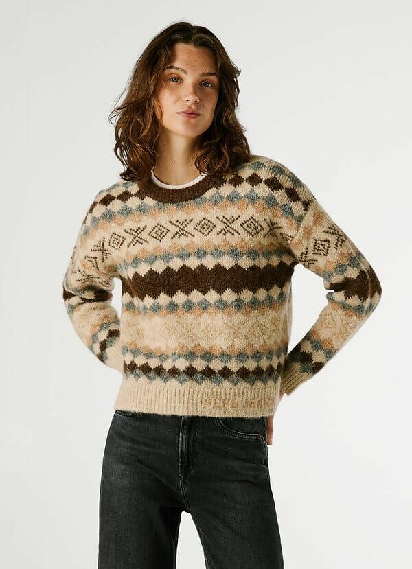 Celestine Jacquard Jumper, PEPE JEANS