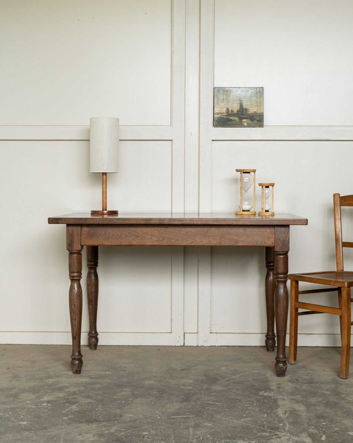 Table à manger en chêne Romy N°1555 - Bon état, DEBONGOUT