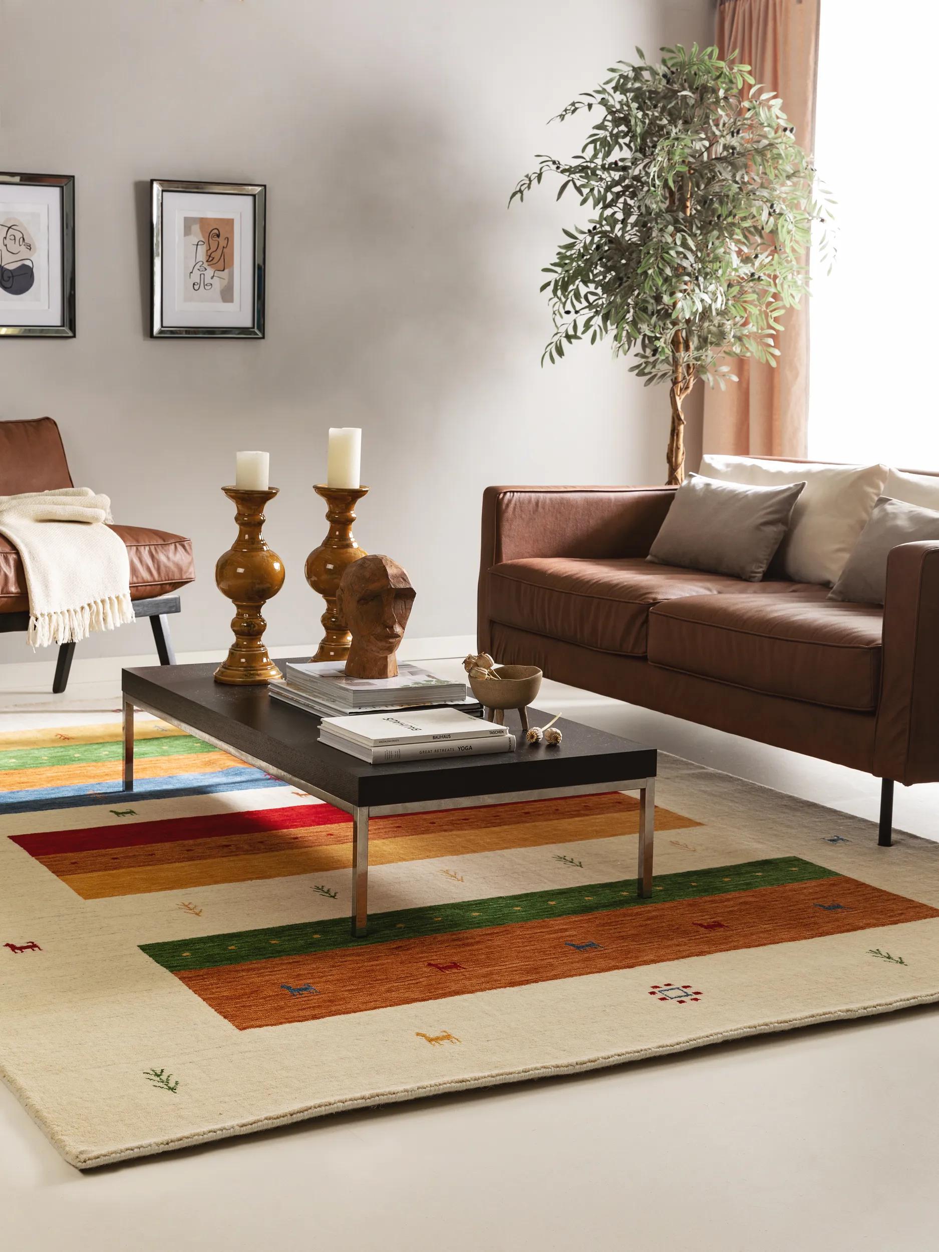 Tapis de laine tissé main JAMAL, BENUTA